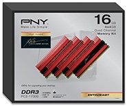 Memoria RAM PNY XLR8 DDR3, 2133MHz, 16GB (4 x 4GB), CL10 