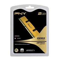Memoria RAM PNY Optima DDR3, 1333MHz, 2GB 