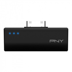 PNY Batería Externa PowerPack para Apple 30-pin DCP2200, 2200mAh, Negro 