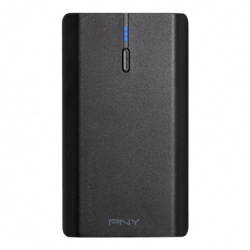 Cargador Portátil PNY PowerPack T6600, 6600mAh, Negro 