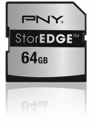 Memoria Flash PNY StorEDGE, 64GB SDXC, para MacBook Air/Pro 