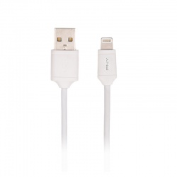 PNY Cable USB 2.0 A Macho - Lightning Macho, 1.8 Metros, Blanco 