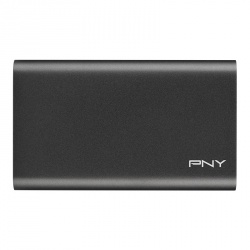 SSD Externo PNY Elite, 240GB, USB 3.0, Negro - para Mac/PC 