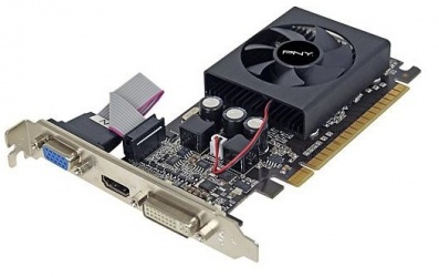 Tarjeta de Video PNY NVIDIA GeForce GT 610, 2GB 64-bit DDR3, PCI Express 2.0 