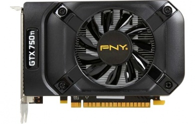 Tarjeta de Video PNY NVIDIA GeForce GTX 750 Ti OC, 2GB 128-bit GDDR5, PCI Express 3.0 