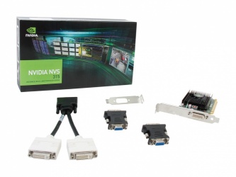 Tarjeta de Video PNY NVIDIA NVS 315, 1GB DDR3, PCI Express 2.0 