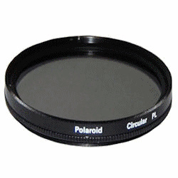 Polaroid Filtro para Cámara Polarizado PLFILCPL72, 7.2cm, Negro 