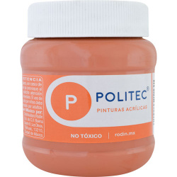 Politec Pintura Acrílica para Arte, 250ml, Terracota, No. 340 