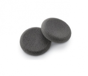 Poly Almohadillas para Serie Supra, 50mm, 1 Par, Negro 