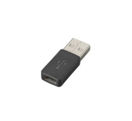 Poly Adaptador USB-A Macho - USB-C Hembra 