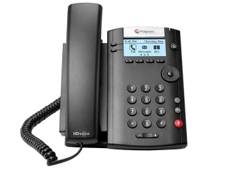 Poly Teléfono IP VVX 201, Alámbrico, 2 Líneas, Altavoz, Negro 