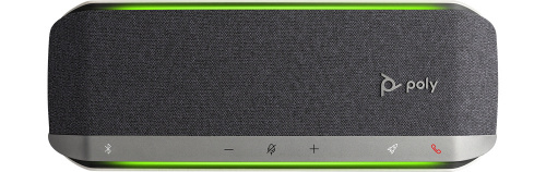 Poly Altavoz Portátil Sync 40+, Bluetooth/USB, Inalámbrico/Alámbrico, Negro 