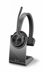 Poly Monoaural Voyager 4310-M, Inalámbrico, Bluetooth, Negro ― incluye BT700/Base de Carga 