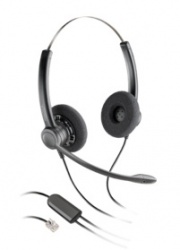 Poly Headset Practica SP12, Alámbrico, RJ-9, Negro 
