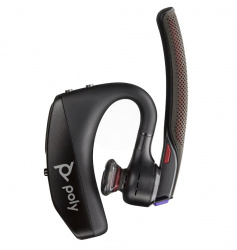 Poly Manos Libres Voyager 5200, Bluetooth, Inalámbrico, USB, Negro/Gris - Incluye Cable Micro USB 