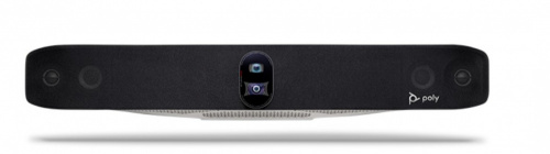 Poly Sistema de Videoconferencia Studio X70 con Micrófono, 4K Ultra HD, 2x USB, 2x RJ-45,3x HDMI, Negro - Incluye Interfaz Táctil TC8 