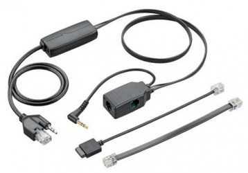 Poly Cable Telefónico APA-23, Negro, para CS500/SAVI 