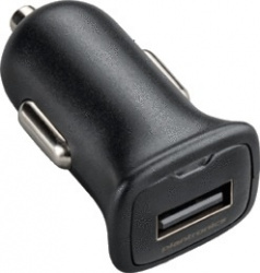 Poly Cargador para Auto 85S02AA, 1x USB 2.0, Negro 