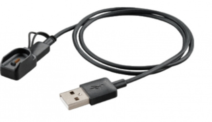 Poly Cable y Cargador para Voyager Legend, USB - micro USB, Negro 