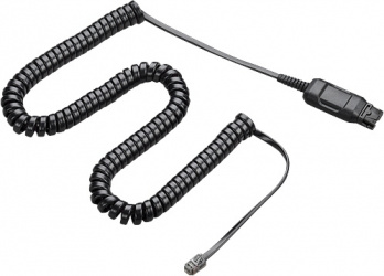 Poly Cable de Conexión Directa para Headset A10-16, Negro 