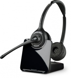 Poly Audífonos CS520-XD, Inalámbrico, Bluetooth, Negro 