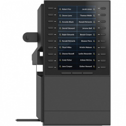 Poly Módulo de Expansión CCX EM60 con 20 Teclas, Negro, Compatible con CCX 505/CCX 600/CCX 700 