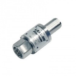 PolyPhaser Protector Coaxial Clase N RF Macho - RF Hembra, Plata 