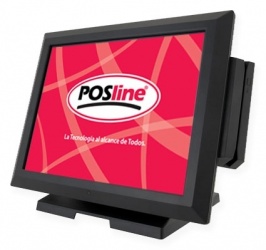 POSline TS8060E Sistema POS 15'', Intel Cedarview D2550 Dual Core 1.86GHz, 4GB 