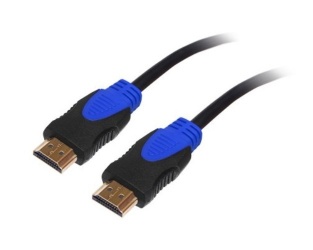 Power & Co Cable HDBS1MBL HDMI Macho - HDMI Macho, 1 Metro, Azul 