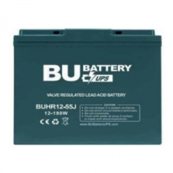 Power-All Batería Sellada BUHR12-55J, VRLA, 12V, 55Ah  