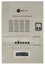 Regulador Power-All CVM 107PHV, 7kW, 7.000VA, Entrada 210 - 240V, Salida 220V, Bloque de Terminales 