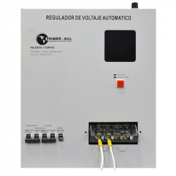 Regulador Power-All PA EEH 103PHV, 2.500W, 3kVA, Entrada 220V, Salida 220V, Bloque de Terminales 