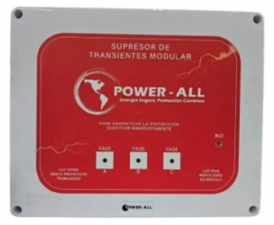 Power-All Supresor de Picos Legacy 900, Neutro/Tierra/3x Fases, 550 Joules 
