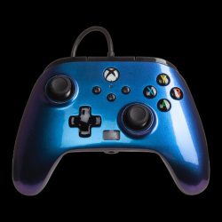 PowerA Control para Xbox One Cosmos Nebula, Alámbrico, USB, Azul 