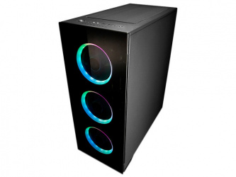 Computadora Gamer PowerBit BYTE IV BLACK V2, AMD Ryzen 5 5600X 3.70GHz, 16GB, 1TB, NVIDIA GeForce RTX 3050, Windows 11 Prueba 