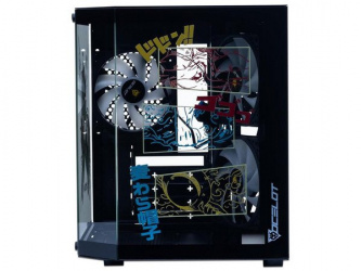 Computadora Gamer Powerbit Black Flag, AMD Ryzen 7 5700G, NVIDIA GeForce RTX 3050, 32GB, 1TB SSD, Wi-Fi, Windows 11 Home 