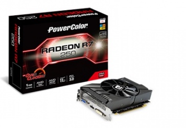 Tarjeta de Video PowerColor AMD Radeon R7 250 OC, 1GB 128-bit GDDR5, PCI Express 3.0 