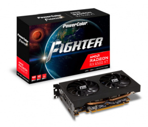 Tarjeta de Video PowerColor Fighter AMD Radeon AXRX 6500 XT 4GBD6-DH/OC, 4GB 64-bit GDDR6, PCI Express 4.0 