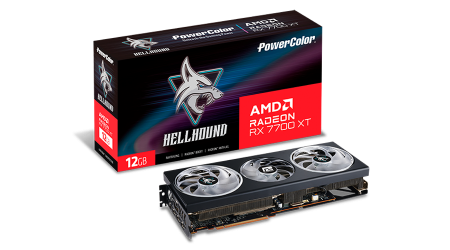 Tarjeta de Video PowerColor AMD Hellhound Radeon RX 7700 XT OC, 12GB 192-bit GDDR6X, PCI Express 4.0 