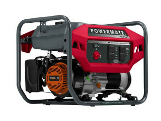 Powermate Generador de Gasolina PM3800, 3000W, 120V, 5 Litros 