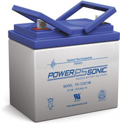 Power-Sonic Batería para No Break PS-12330, 12V, 33Ah 