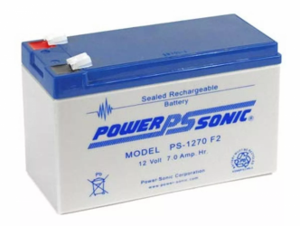 Power-Sonic Batería Externa de Reemplazo para No Break PS-1270 F2 AGM, 12V, 7Ah 