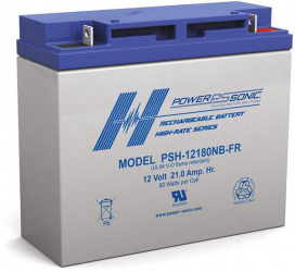 Power Sonic Batería para No Break PSH-12180FR-NB2, 12V, 21Ah 