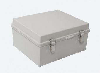 Precision Gabinete de Plástico para Exteriores, 35 x 46.5cm, Gris 