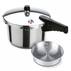 Presto Olla Express 70014, 7 Litros, Plata 