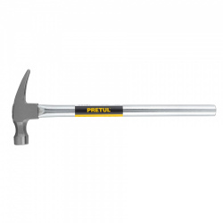 Martillo de Uña Recta Pretul MTR-20P, 20Oz, con Mango Tubular 