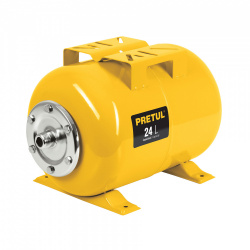 Pretul Tanque para Bomba Hidroneumática HIDR-1/2X24P, 24L, 60PSI, Amarillo 
