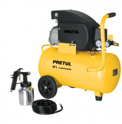 Pretul Compresor de Aire Horizontal 22066, 40L, 116psi, 3HP, 127V 