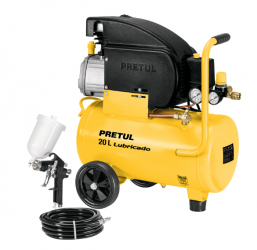 Pretul Compresor de Aire Horizontal 24079, 20L, 116psi, 2.5HP, 127V 