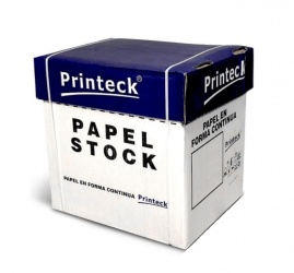 Printeck Papel Stock 3 Tantos, 1000 Hojas de 9.5